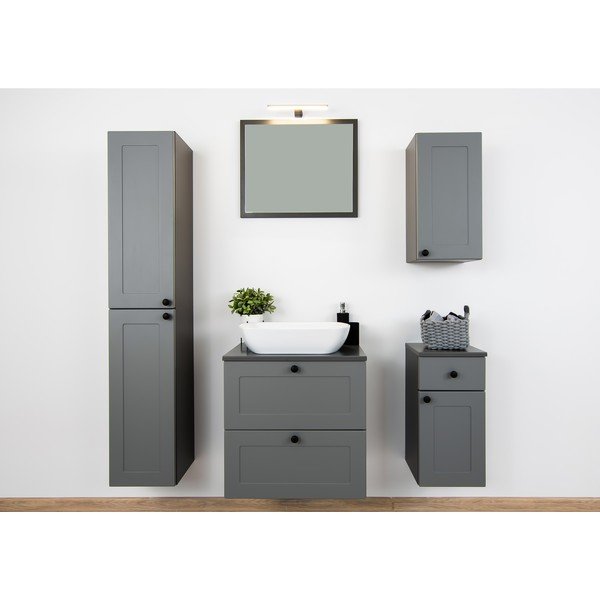 Fali tükör 60x50 cm Senja – STOLKAR-image-4