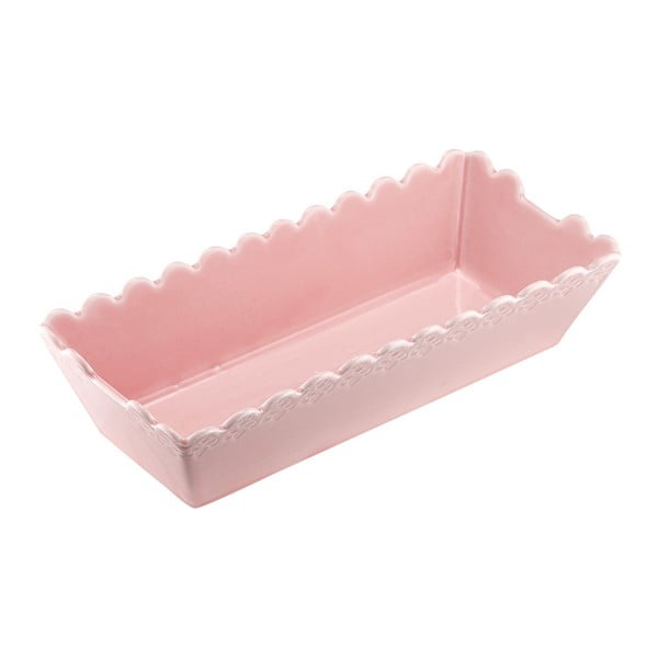 Bake rózsaszín, porcelán sütőforma - Ladelle
