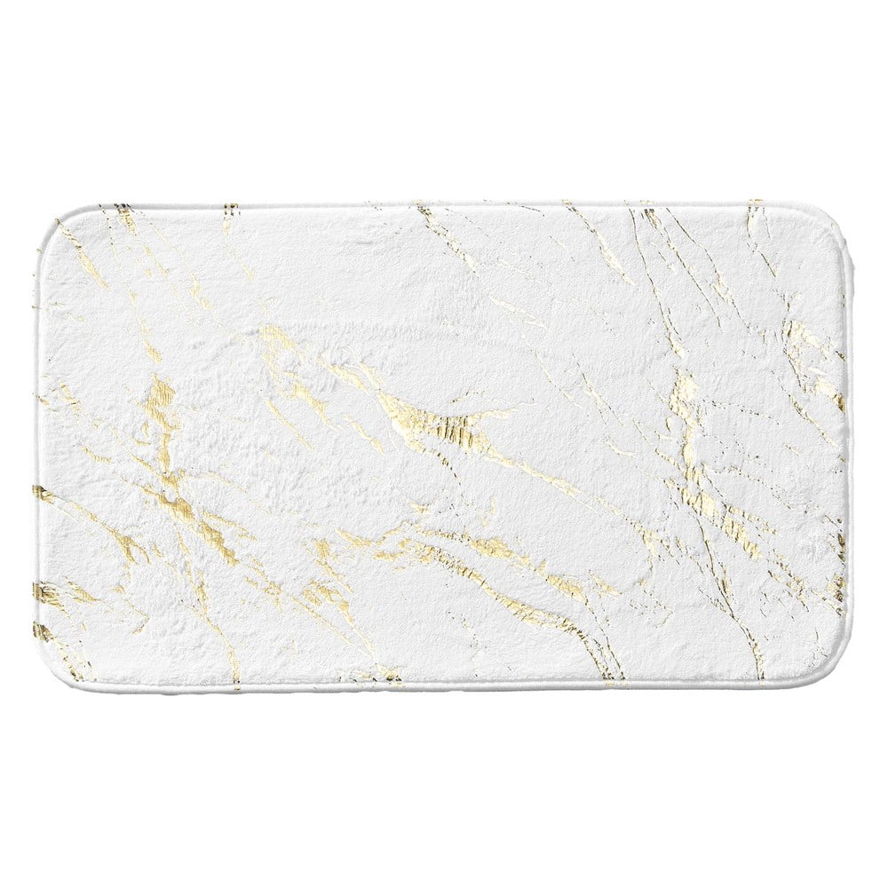 Fehér-aranyszínű fürdőszobai kilépő 45x75 cm Aquamarbre  douceur d'intérieur