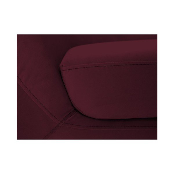 Amelie borvörös kétszemélyes kanapé - Mazzini Sofas-image-4