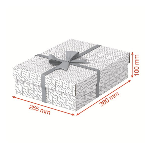 3 db fehér tárolódoboz, 26,5 x 36 cm - Esselte Home-image-2