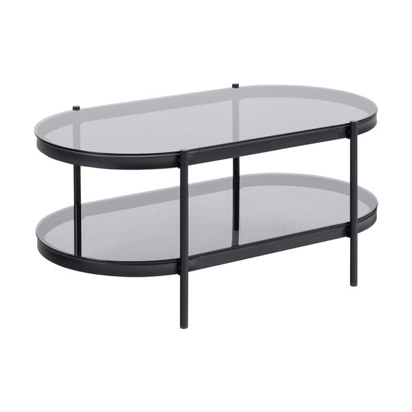 Dohányzóasztal üveg asztallappal 95x50 cm Bayonne - Actona-image-3