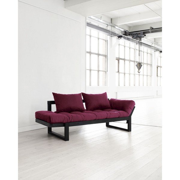 Edge Black/Bordeaux kanapé - Karup