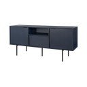 Sötétkék TV-állvány 180x79x50 cm Bau – noo.ma