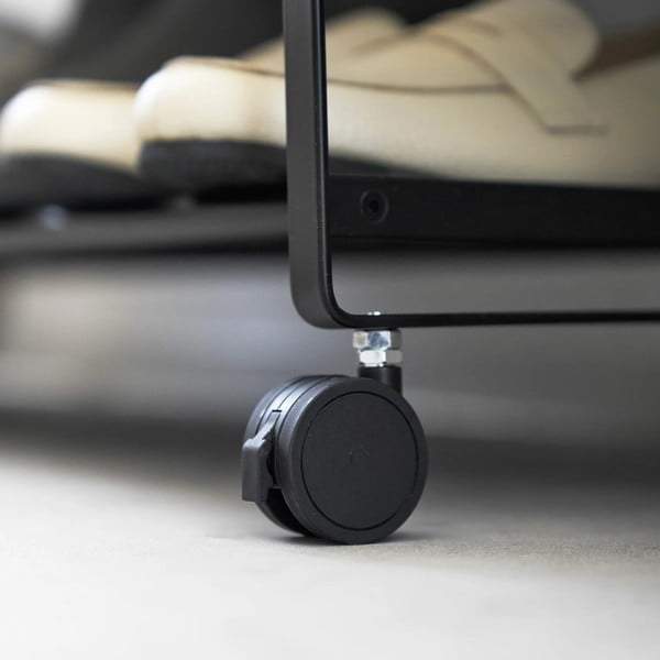 Fekete fém cipőtartó állvány 83,5x14,5x27,5 cm Tower – YAMAZAKI-image-4