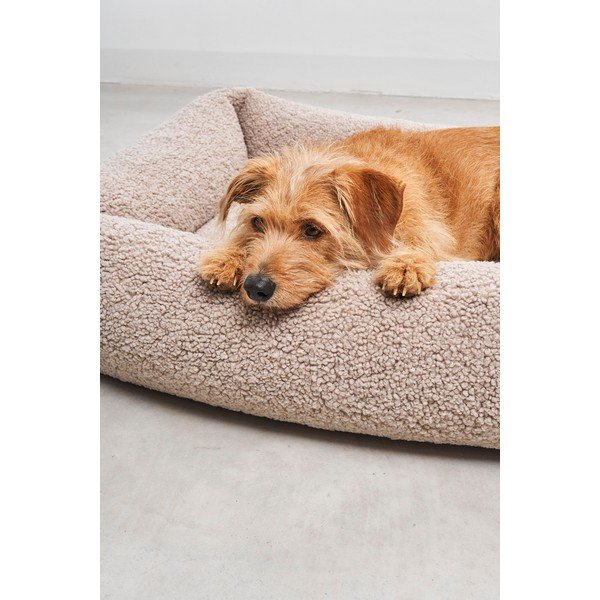 Bézs buklé fekhely kutyáknak 71x91 cm Senso Greige M – MiaCara-image-3