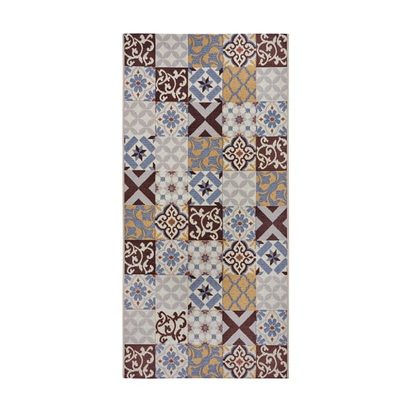 Barna futószőnyeg 75x150 cm Cappuccino Mosaik – Hanse Home