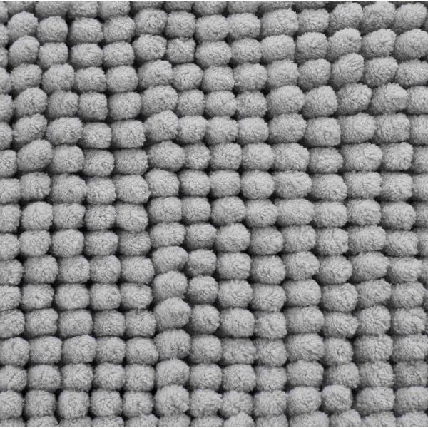 Szürke fürdőszobai kilépő 50x80 cm Bobble – Catherine Lansfield-image-3