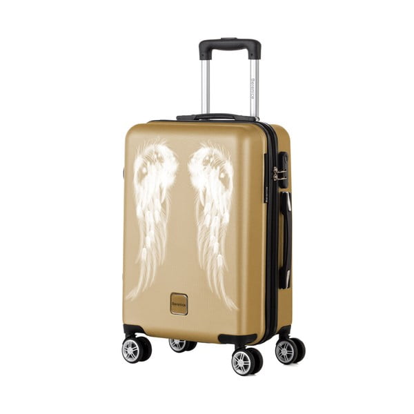 Wings aranyszínű bőrönd, 44 l - Berenice