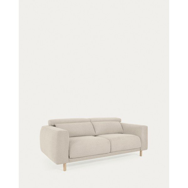 Krémszínű kanapé 215 cm Singa – Kave Home-image-2