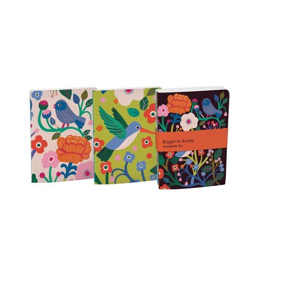 Jegyzetfüzet szett 64 old. 3 db-os A6 Birdsong – Roger la Borde-image-2