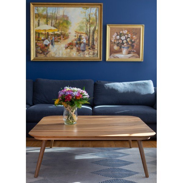 Contrast Tetra kőrisfa dohányzóasztal, 110 x 110cm - Ragaba-image-4