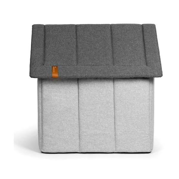 Világosszürke kutya ház 52x53 cm Home XL - Rexproduct-image-2