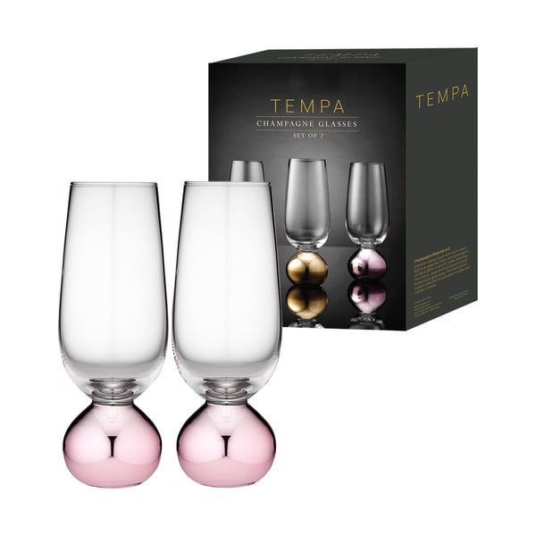 Pezsgőspohár készlet 2 db-os 250 ml Astrid Rose - Ladelle-image-2