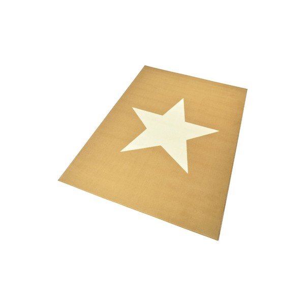 Star krémszín barna gyerekszőnyeg, 140 x 200 cm - Hanse Home-image-4