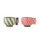 Agyagkerámia eszpresszó csésze szett karácsonyi mintával, 2 db-os, 250 ml Caramella – Bloomingville