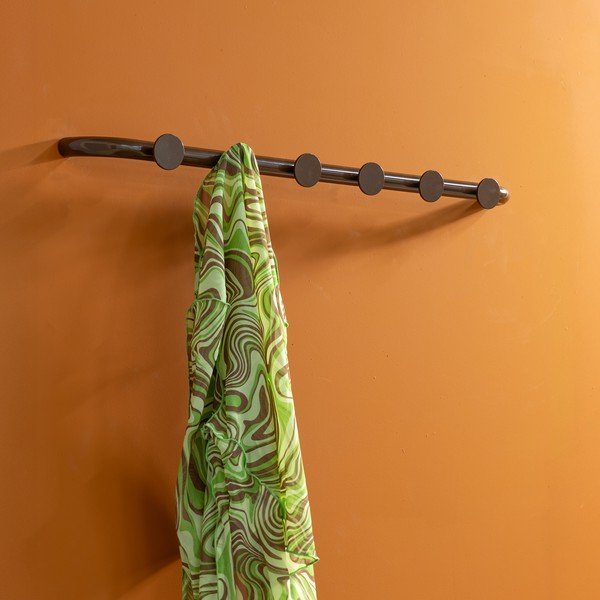 Sötétbarna fém fali fogas 75 cm Retro – Spinder Design-image-1