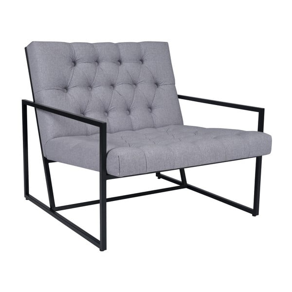 Aster világosszürke fotel - Mazzini Sofas-image-3