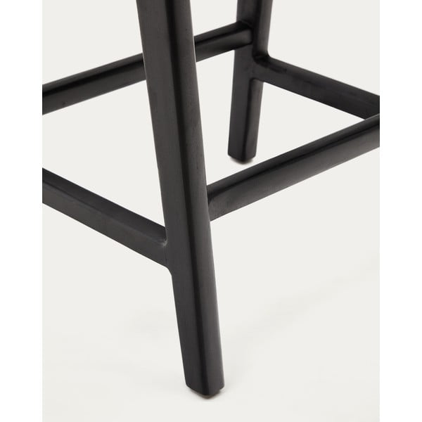 Fekete mahagóni fa bárszék Calixta – Kave Home-image-4