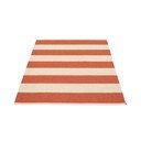 Téglavörös-krémszínű kültéri-beltéri szőnyeg 140x180 cm Bob Brick – Pappelina