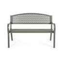 Khaki fém kerti pad Lizette – Bizzotto