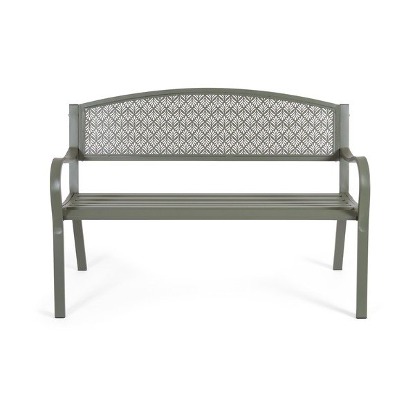 Khaki fém kerti pad Lizette – Bizzotto