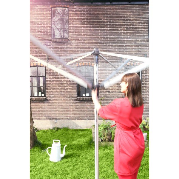 Ezüstszínű kerti ruhaszárító 50 m Lift-o-Matic Advance – Brabantia-image-4