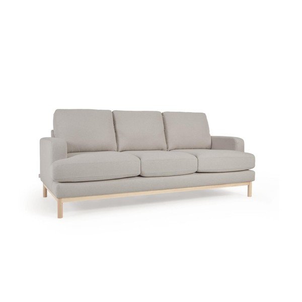 Szürke buklé kanapé 203 cm Mihaela – Kave Home-image-2