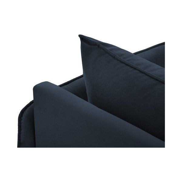 Sötétkék bársony heverő (jobb oldali) Vienna – Cosmopolitan Design-image-1