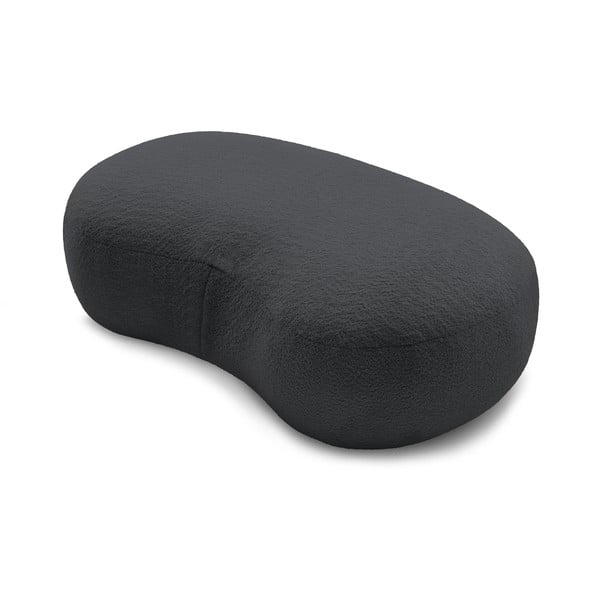 Sötétszürke buklé szövet lábtartó Saint-Germain – Bobochic Paris-image-4