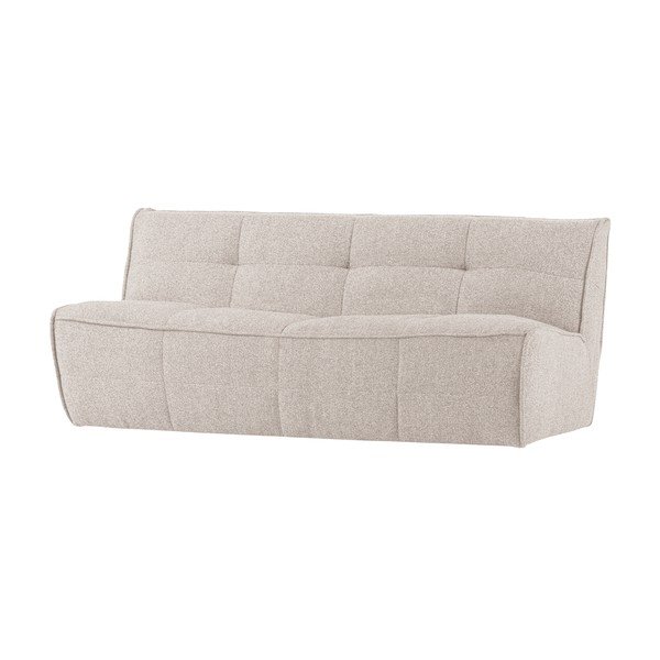 Bézs buklé kanapé 204 cm Cluster – vtwonen-image-2