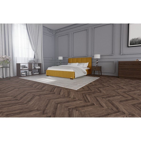 Allure narancssárga kétszemélyes ágy, 160 x 200 cm - Guy Laroche Home-image-3