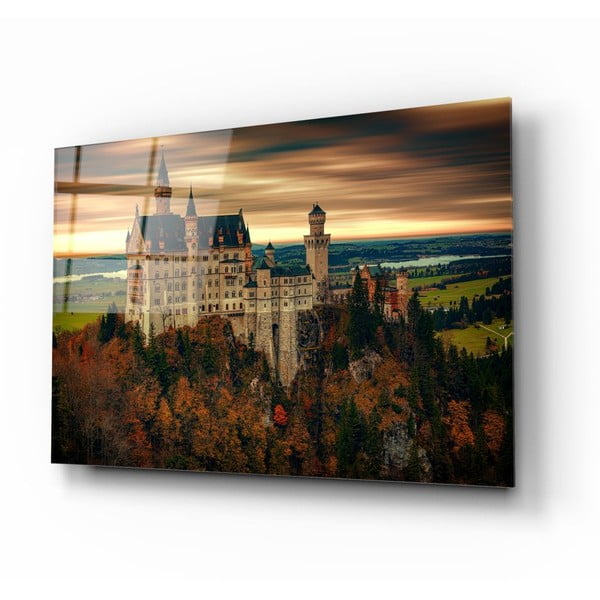 Castle üvegezett kép - Insigne