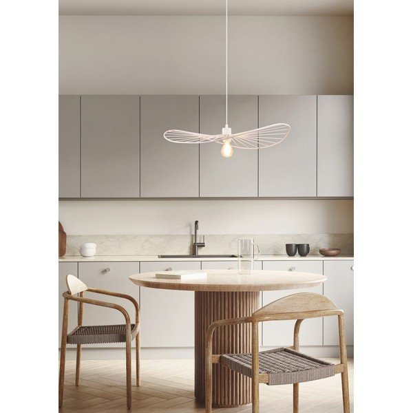 Fehér függőlámpa ø 60 cm Chapeau – Reality-image-1