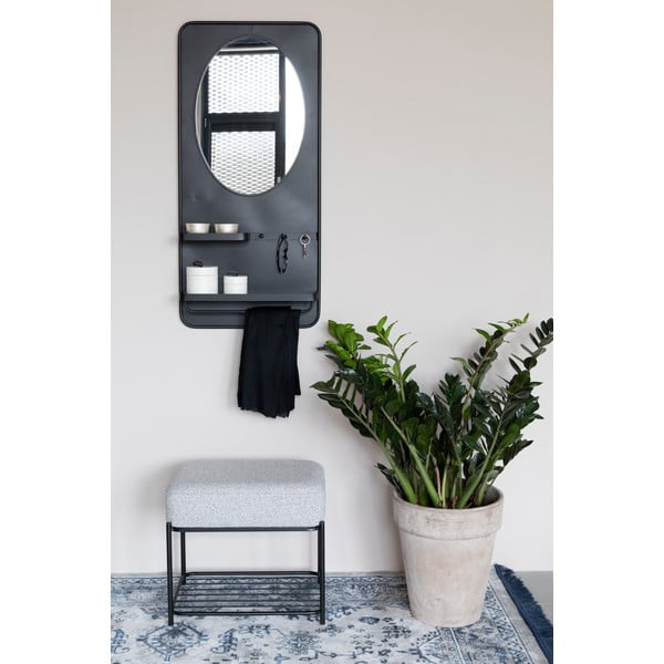 Világosszürke puff Milou – White Label-image-3