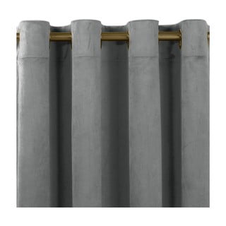 Antracitszürke függöny 200x270 cm Vila – Homede