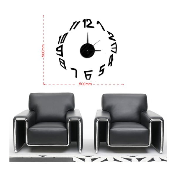 Basic falmatricás falióra, ⌀ 50 cm - Mauro Ferretti-image-1