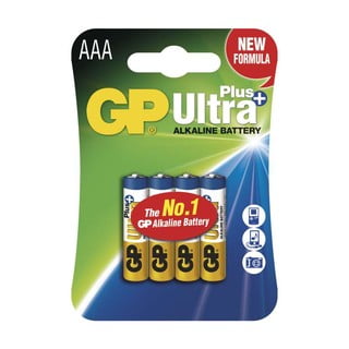 GP Ultra Plus 4 db alkáli elem, AAA - EMOS