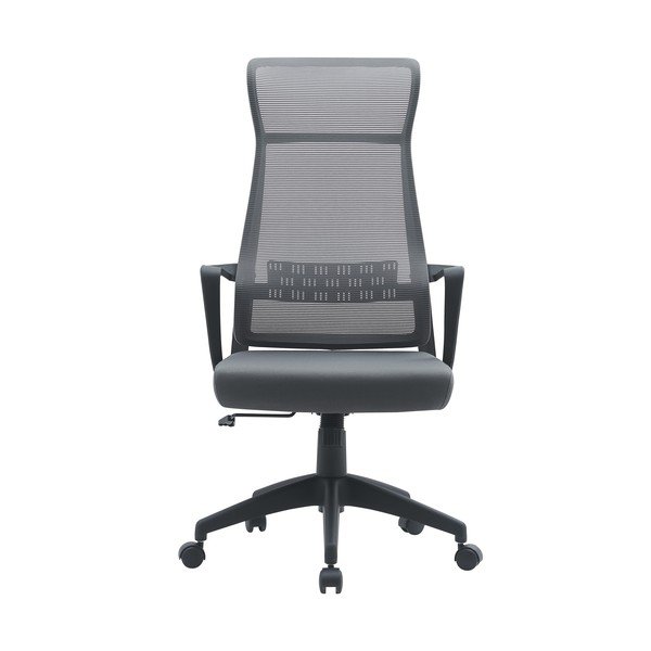 Szürke kárpitozott irodai szék Hoboken – Yes Everyday-image-1