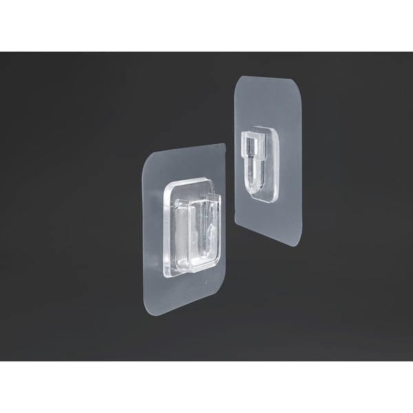 Öntapadós műanyag fürdőszobai polc szett 2 db-os - Maximex-image-2