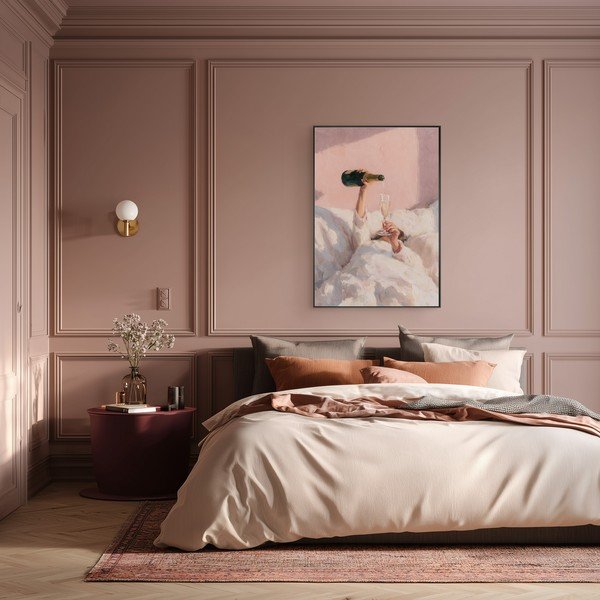 Nyomtatott keretezett-vászon kép 70x100 cm Lazy Sunday – Styler-image-2