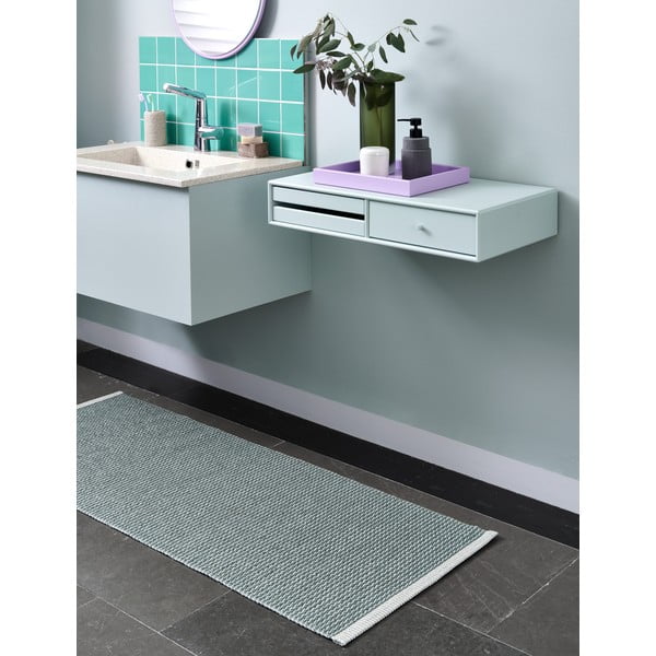 Világoszöld kültéri-beltéri szőnyeg 85x160 cm Mono Sage Army – Pappelina-image-1