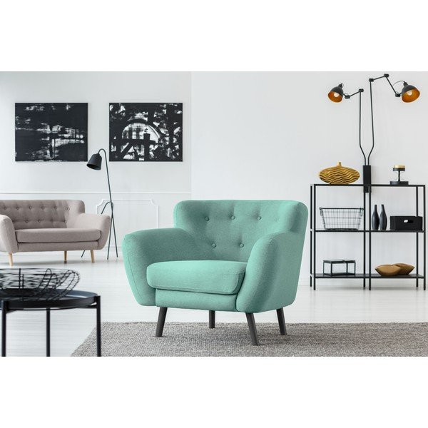 Hampstead zöld fotel - Cosmopolitan design-image-4