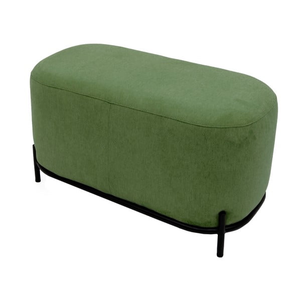 Harry zöld puff, szélesség 82 cm - Tenzo-image-1