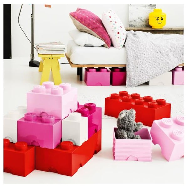 Piros szögletes tárolódoboz - LEGO®-image-1