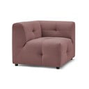 Sötét rózsaszín kanapé modul Kleber - Bobochic Paris