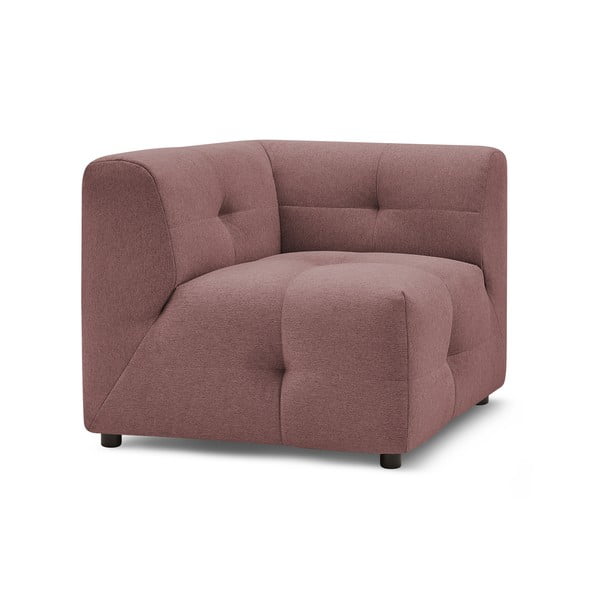 Sötét rózsaszín kanapé modul Kleber - Bobochic Paris