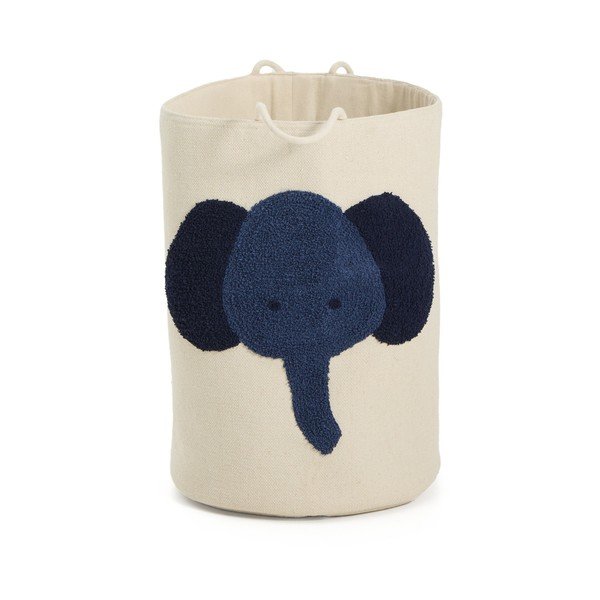 Elefántcsont színű textil játéktároló kosár ø 35x50 cm Tandani – Kave Home