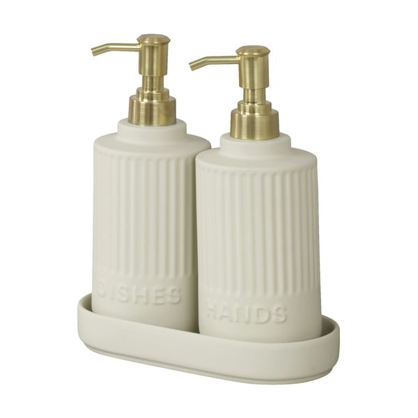 Krémszínű kerámia mosogatóeszköz tartó Heidi – Wenko