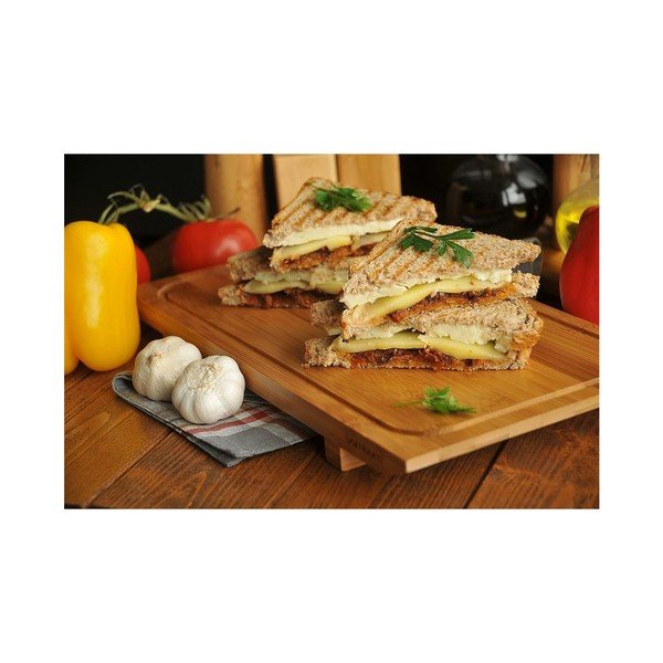 Riba bambusz szervírozó deszka, 33 x 19 cm - Bambum-image-1